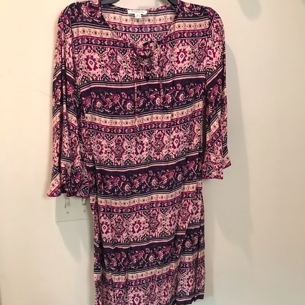 Pink/Navy Dress!